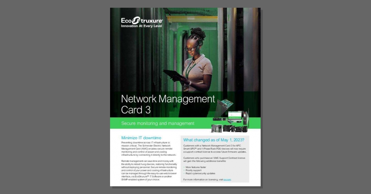 Network Management Card 3